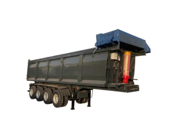 Tipping Semi Trailer | 30T+ Steel Rear Dump, 2-6 Axles