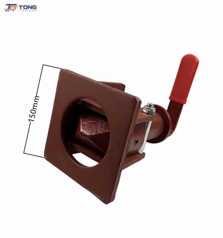 Semi Automatic ontainer Twist Lock for Flatbed Trailer gallery 1