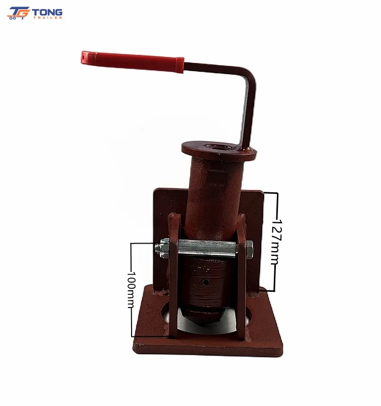 Semi Automatic ontainer Twist Lock for Flatbed Trailer gallery 2