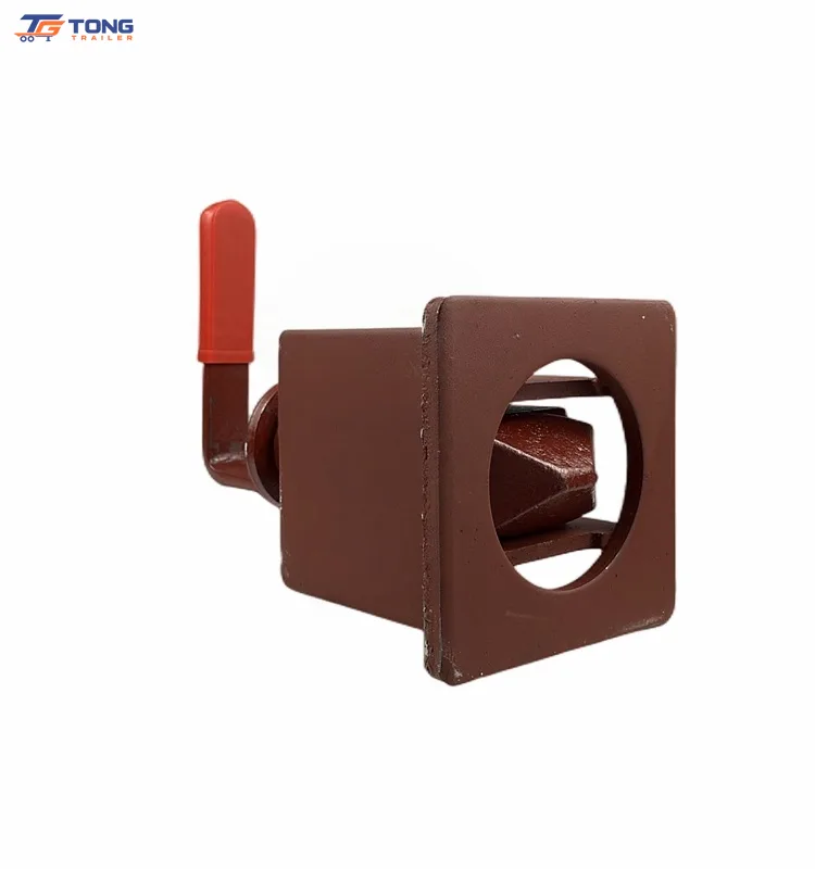 Semi Automatic ontainer Twist Lock for Flatbed Trailer gallery 5